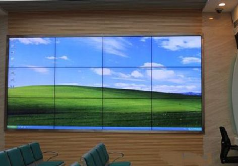 资兴液晶拼接屏的另类用法。